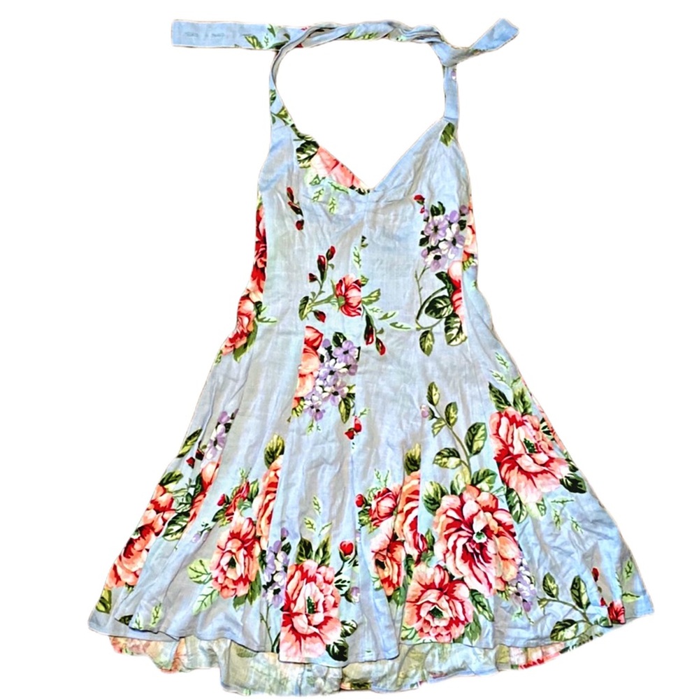 FOREVER 21 halter springtime dress